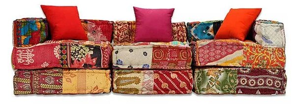 Patchworkowa modułowa sofa Montanex 5D