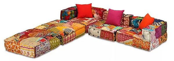 Patchworkowa modułowa sofa Montanex 5D