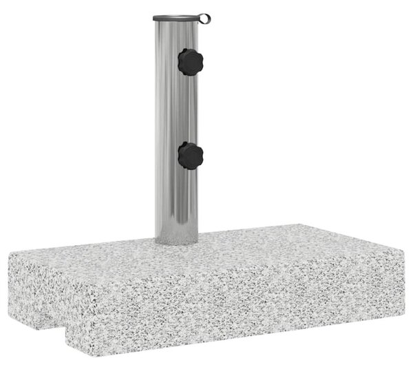 Prostokątna podstawa pod parasol, granitowa, 25 kg