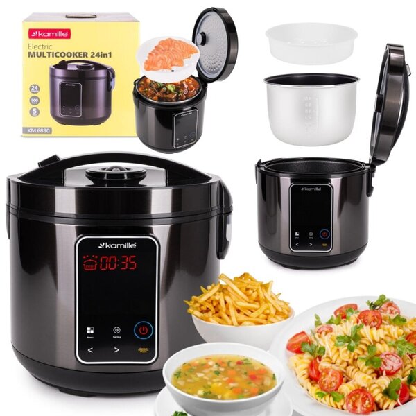 Multicooker robot kuchenny wielofunkcyjny szybkowar 24 programy KAMILLE