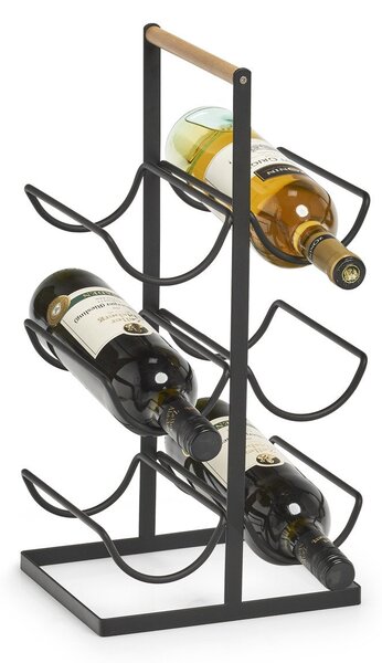 Stojak na wino metalowy, 6-ramienny, 46 cm, ZELLER