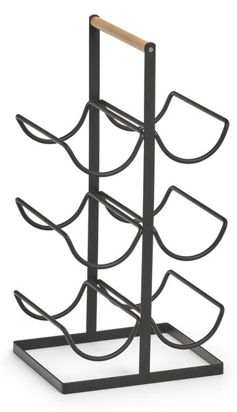 Stojak na wino metalowy, 6-ramienny, 46 cm, ZELLER