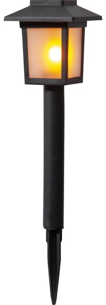 Zestaw 2 ogrodowych lamp solarnych LED Star Trading Flame, wys. 23 cm