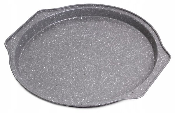 Forma blacha do pieczenia pizzy taca z powłoką marmurkową 33cm KAMILLE