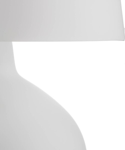 Fontana Arte Lampa stołowa design FONTANA, biały / opal, sypialnia, szkło, design