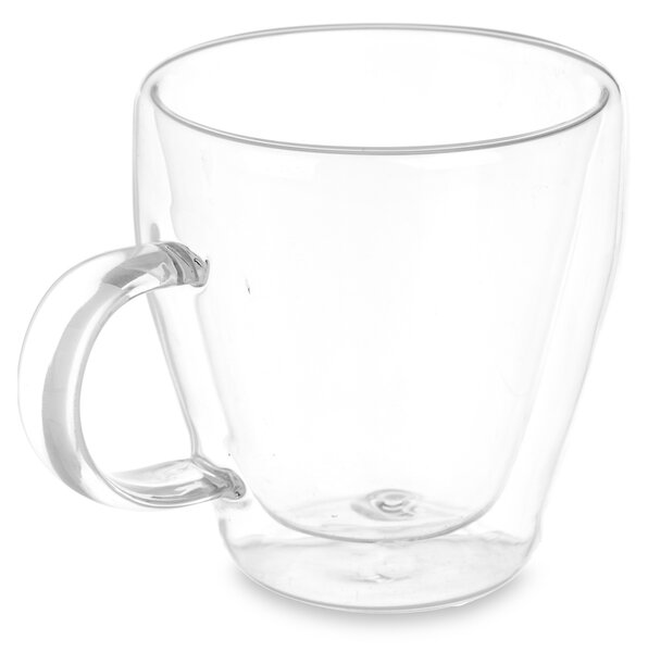 Zestaw kubków z podwójnym dnem i ściankami, 6 sztuk, 270 ml