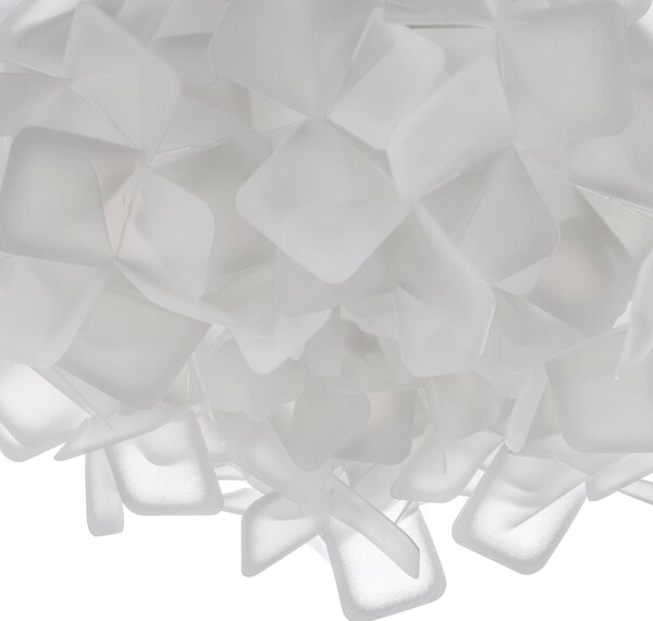 Slamp Lampa sufitowa designerska Clizia, możliwość ściemniania, biały / opal, salon / jadalnia, tworzywo sztuczne, design
