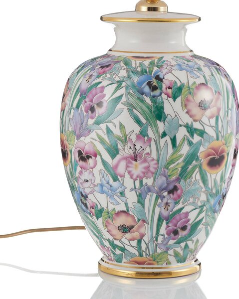 Austrolux Lampa stołowa GIARDINO, biały / opal, salon / jadalnia, ceramika, nowoczesny