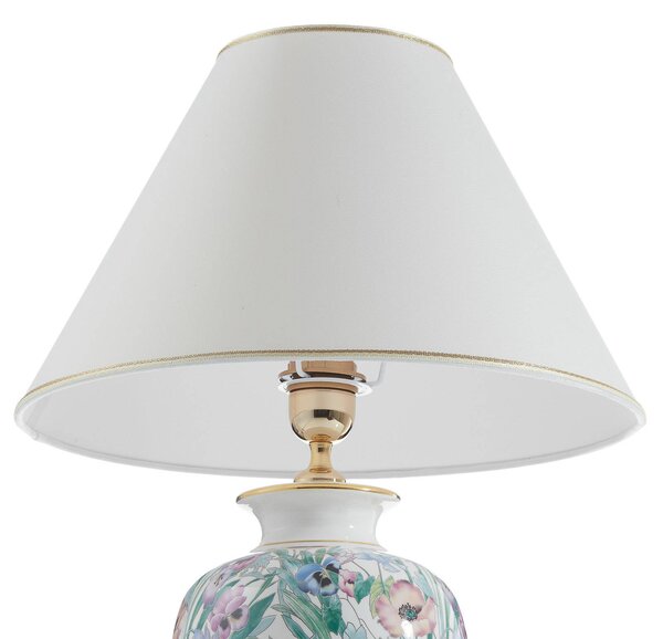 Austrolux Lampa stołowa GIARDINO, biały / opal, salon / jadalnia, ceramika, nowoczesny