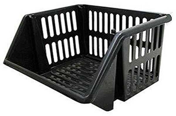 Półka na warzywa - 35 cm - czarna