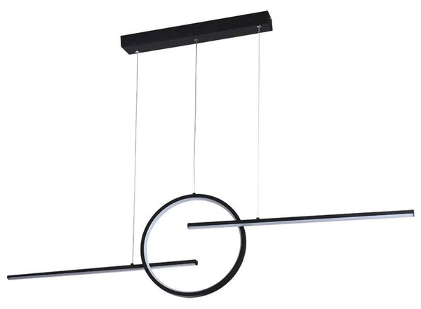 Lampa wisząca LED Azzardo LAUREN AZ5257 38W czarna, 3-STOPNIOWE ŚCIEMNIANIE 3-STEP DIMM, nowoczesna