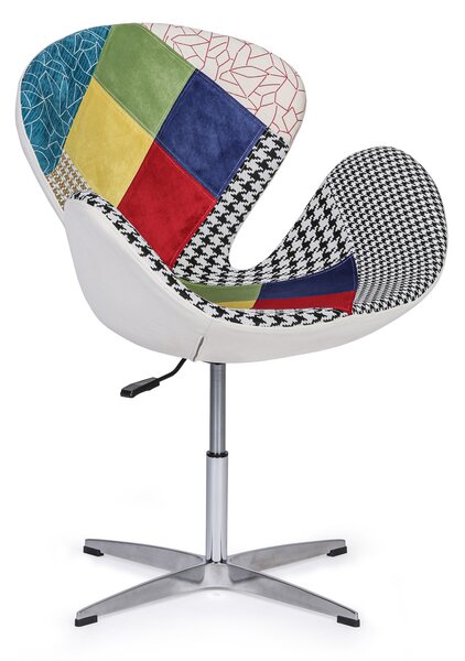 Fotel obrotowy WING II patchwork