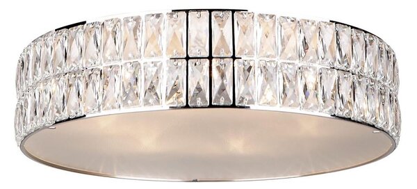 MAXLIGHT MAXLIGHT C0122 - Plafon DIAMANTE 6xG9/42W/230V śr. 46 cm chrom MA0023