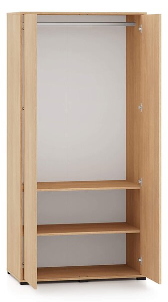 MebleMWM Szafa dwudrzwiowa REYNOS 01 | Dąb mavelie