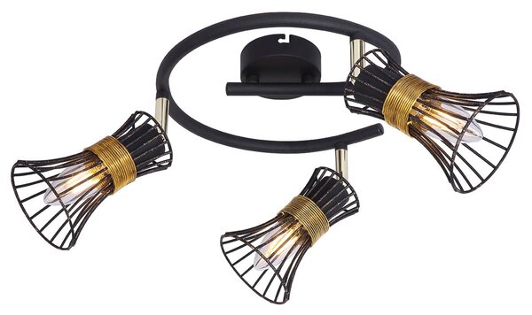 Globo Lampa sufitowa 54814-3 spirala, 3-punktowa