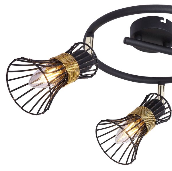Globo Lampa sufitowa 54814-3 spirala, 3-punktowa