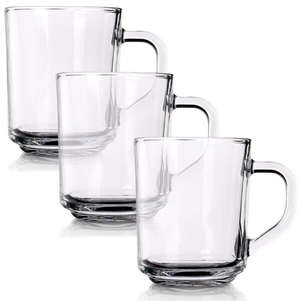 Szklanki do kawy i herbaty 230 ML 3 szt