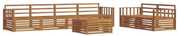 Zestaw mebli ogrodowych z litego drewna akacjowego - nowoczesny design i trwałość