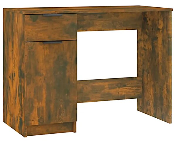 Minimalistyczne biurko w kolorze przydymionego dębu F9-P59