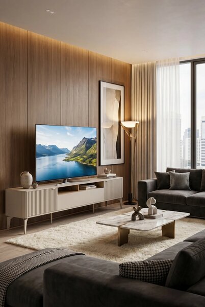 Kaszmirowy stolik pod telewizor 200 cm T8-Z14