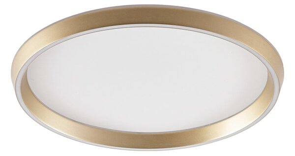 Lampa Sufitowa Lucande, Rylan, ściemnialny, złoty | mosiężny, salon, metal, nowoczesny