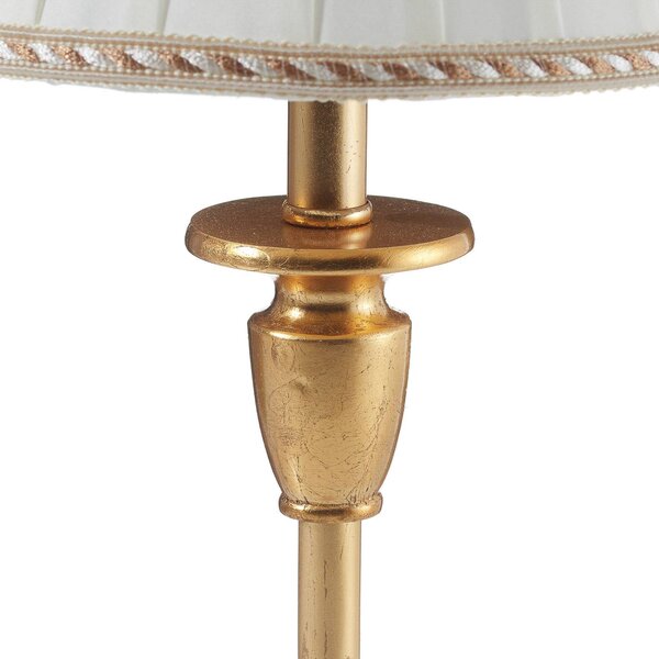 ORION Lampa stołowa DONATA, kremowy / amber, salon / jadalnia, tworzywo sztuczne, antyczny