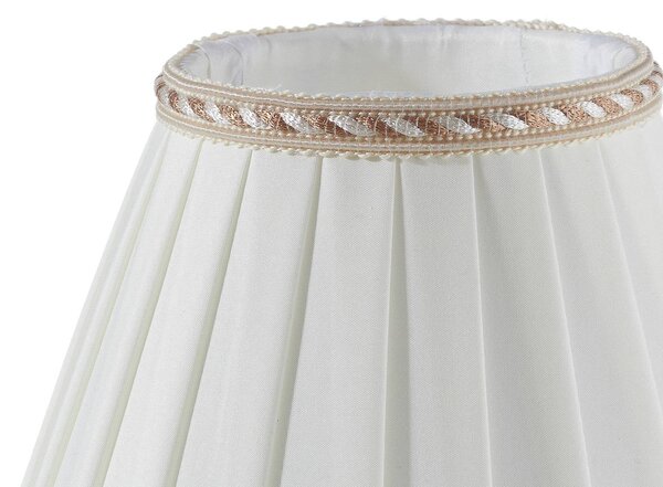 ORION Lampa stołowa DONATA, kremowy / amber, salon / jadalnia, tworzywo sztuczne, antyczny