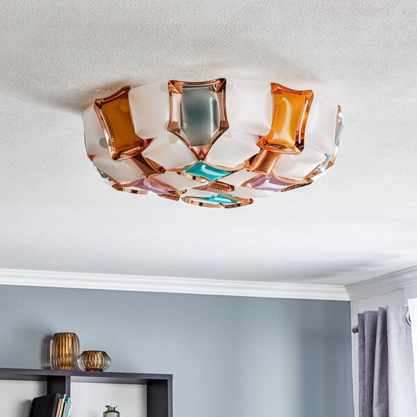 Slamp Lampa sufitowa designerska Mida, możliwość ściemniania, multikolor, salon / jadalnia, tworzywo sztuczne, design