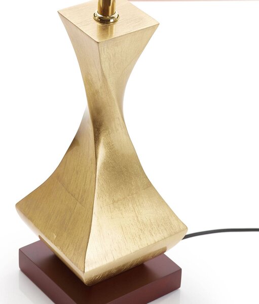 Schuller Valencia Lampa stołowa Deco, mosiężny / złoty, salon / jadalnia, metal, nowoczesny