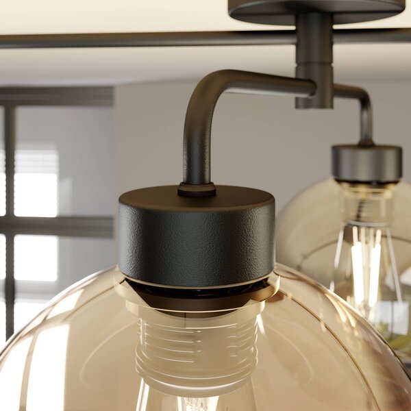 Lampa sufitowa Cubus TK Lighting, możliwość ściemniania, przezroczysty / transparentny, salon / jadalnia, szkło, nowoczesny