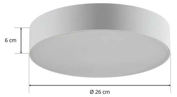 Wever & Ducré Lighting WEVER & DUCRÉ Roby IP44 sufit 2 700K 26 cm biały