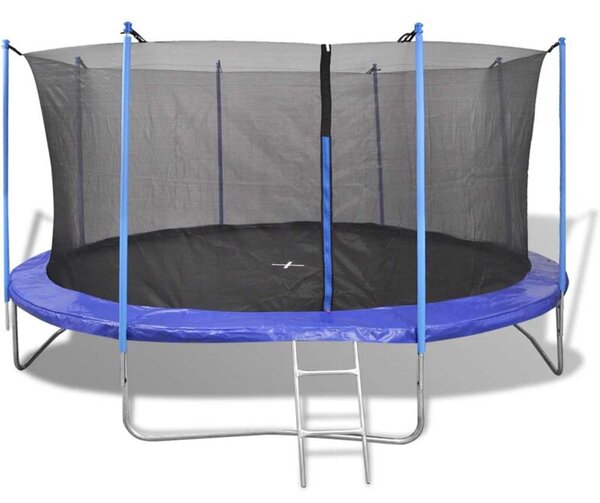 Trampolina z akcesoriami, zestaw 5 części, 4,26 m