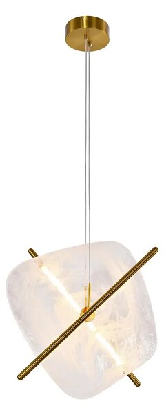 Szklana lampa wisząca nad stół C4-B96