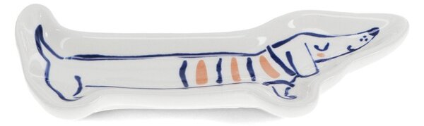 Stojak na biżuterię ceramiczny Sausage dog – Rex London