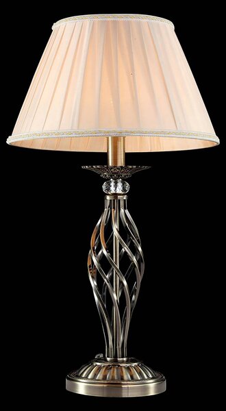 Maytoni Lampa stołowa Grace, mosiężny / złoty, salon / jadalnia, metal, dworkowy / rustykalny