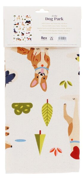 Bawełniana ścierka 70x50 cm Dog Park – Rex London