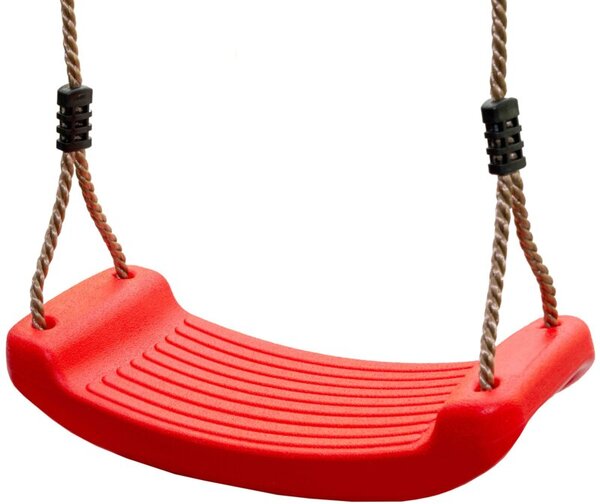 Huśtawka ogrodowa DESKA siedzisko dla dzieci Czerwone 42 cm na plac zabaw