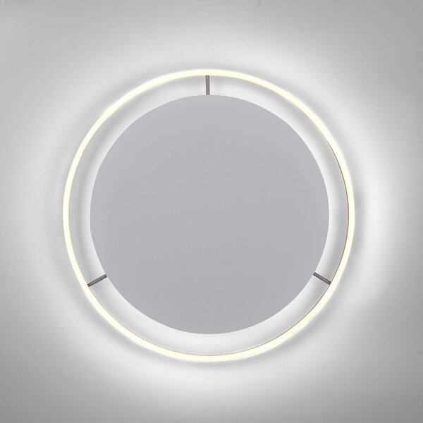 JUST LIGHT. GmbH Lampa sufitowa LED Ritus, możliwość ściemniania, aluminiowy / szary / cynkowy, salon / jadalnia, aluminium, nowoczesny
