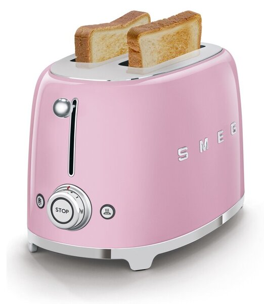 Toster SMEG TSF01PKEU Różowy