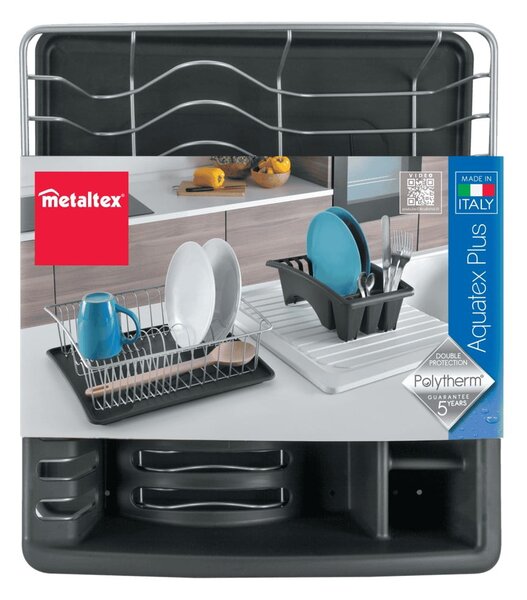 Ociekacz do naczyń Metaltex Aquatex Plus, 35x30 cm