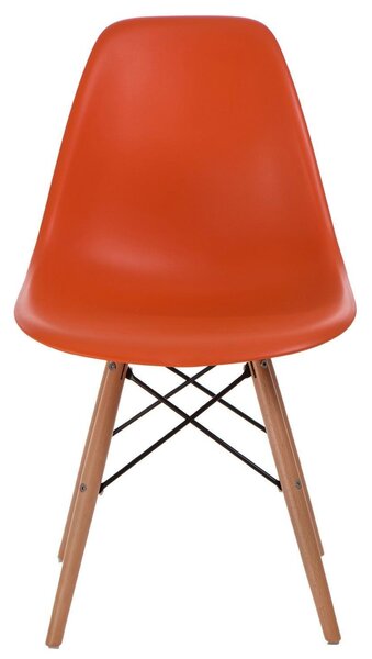 Krzesło P016W PP pomarańczowe