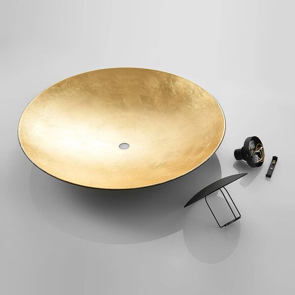 Lampa sufitowa Narisara Lindby, możliwość ściemniania, czarny, salon / jadalnia, metal, nowoczesny