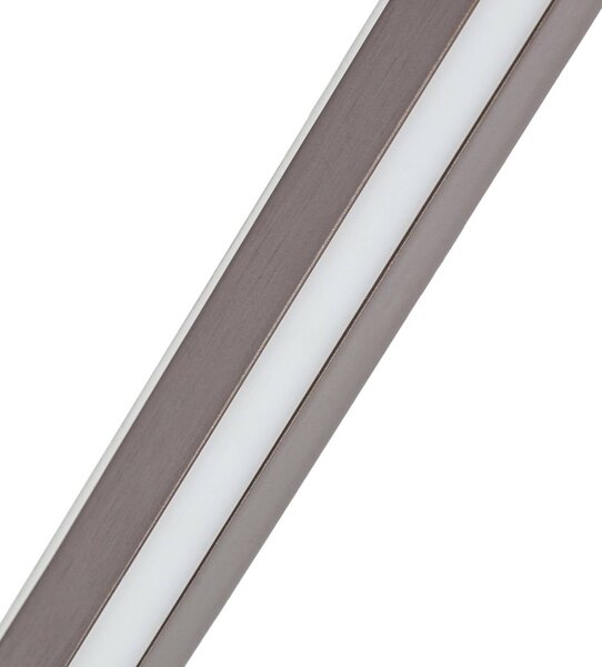 Lampa sufitowa Rylan Lucande, możliwość ściemniania, brązowy / rdzawy, salon / jadalnia, metal, nowoczesny