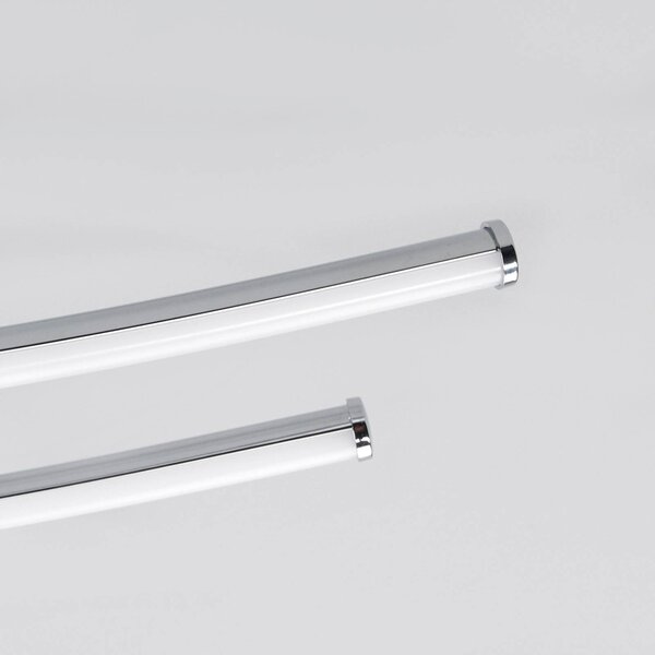 Lampa sufitowa LED Yael Lindby, chromowy / srebrny, kuchnia, metal, nowoczesny