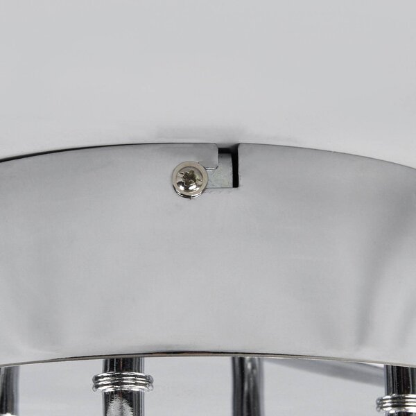 Lampa sufitowa LED Yael Lindby, chromowy / srebrny, kuchnia, metal, nowoczesny