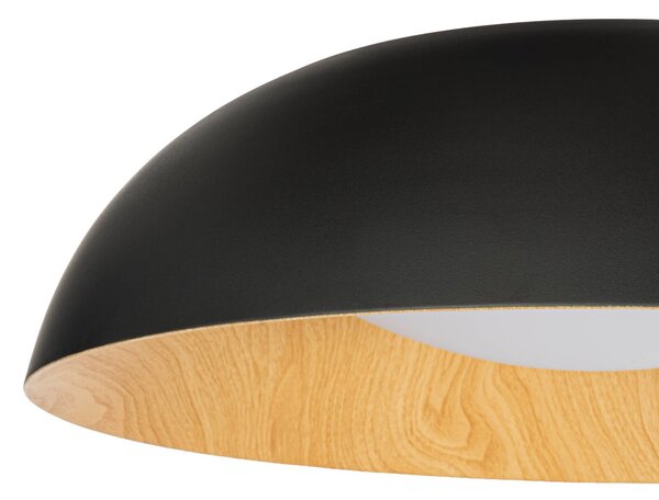 Lampa sufitowa Gracyn Lindby, możliwość ściemniania, czarny, salon / jadalnia, tworzywo sztuczne, nowoczesny
