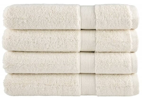 Ręczniki premium solund, 4 szt., kremowe, 80x200 cm, 600 g/cm²