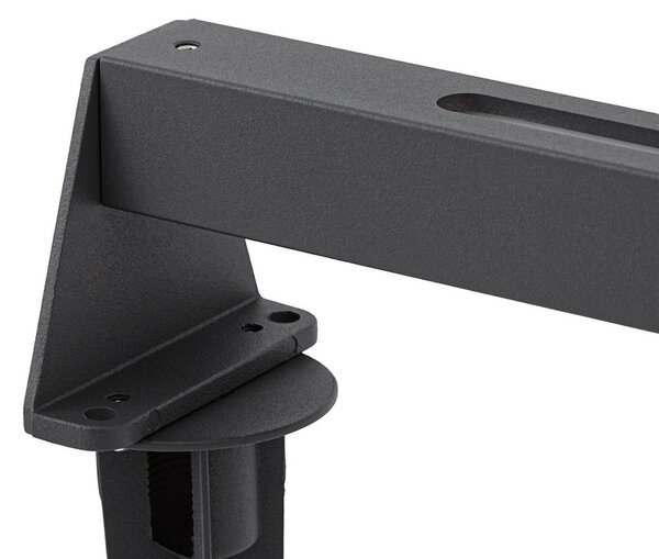 Lampa zewnętrzna LED Lindby Zavio, długość 50 cm, kolor antracytowy, stopień Zavio, czarny, aluminium, nowoczesny