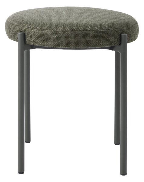 Metalowy stołek w kolorze khaki Pelican – Unique Furniture