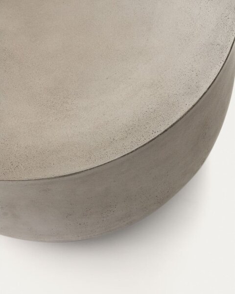 Okrągły stolik ogrodowy betonowy ø 60 cm Garbet – Kave Home